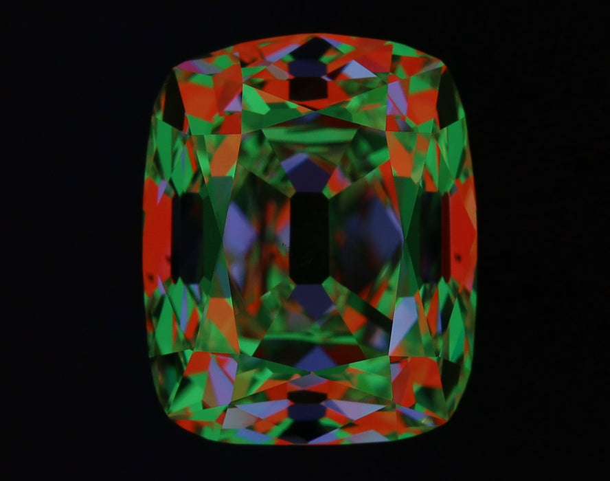 2.01ct OMB F VS2 Natural Diamond ASET image