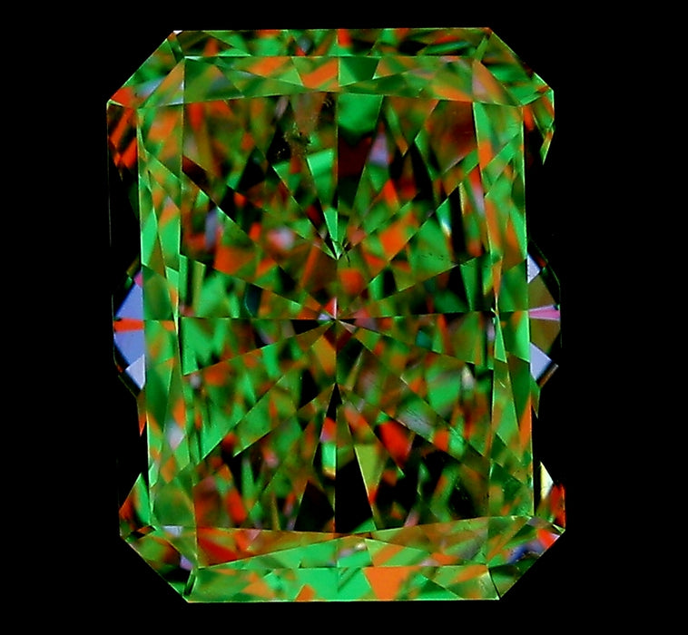 1.41ct Radiant L SI1 Natural Diamond ASET image