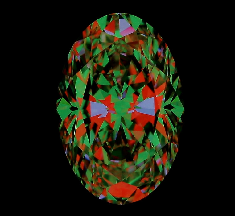 1.51ct Oval G VS1 Natural Diamond ASET image
