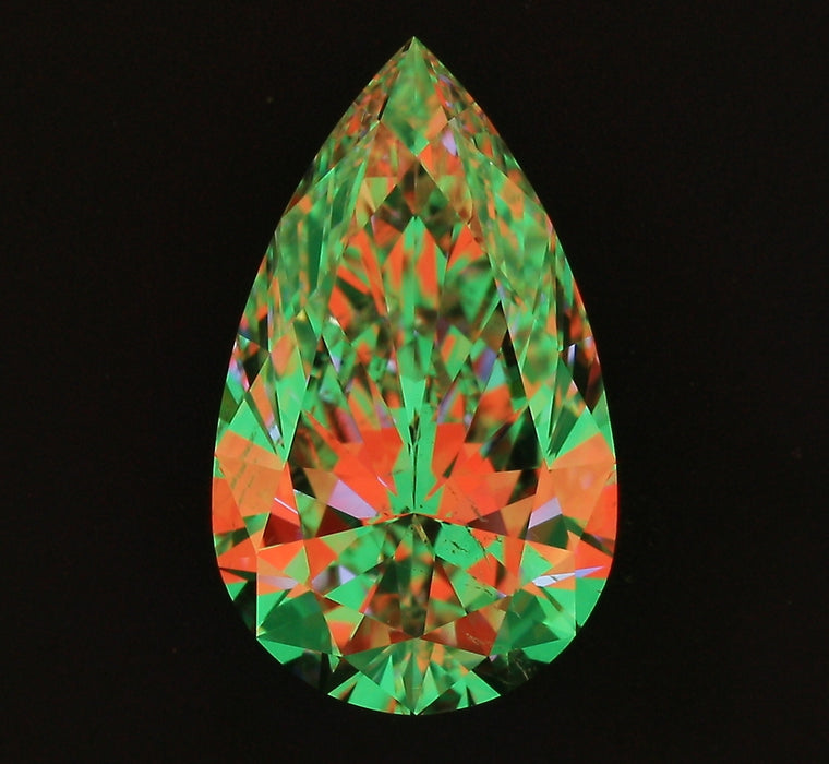2.02ct Pear J SI1 Natural Diamond ASET image