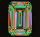 2.01ct Emerald I VVS2 Natural Diamond ASET image
