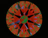 5.80ct Round H VVS2 Natural Diamond ASET image