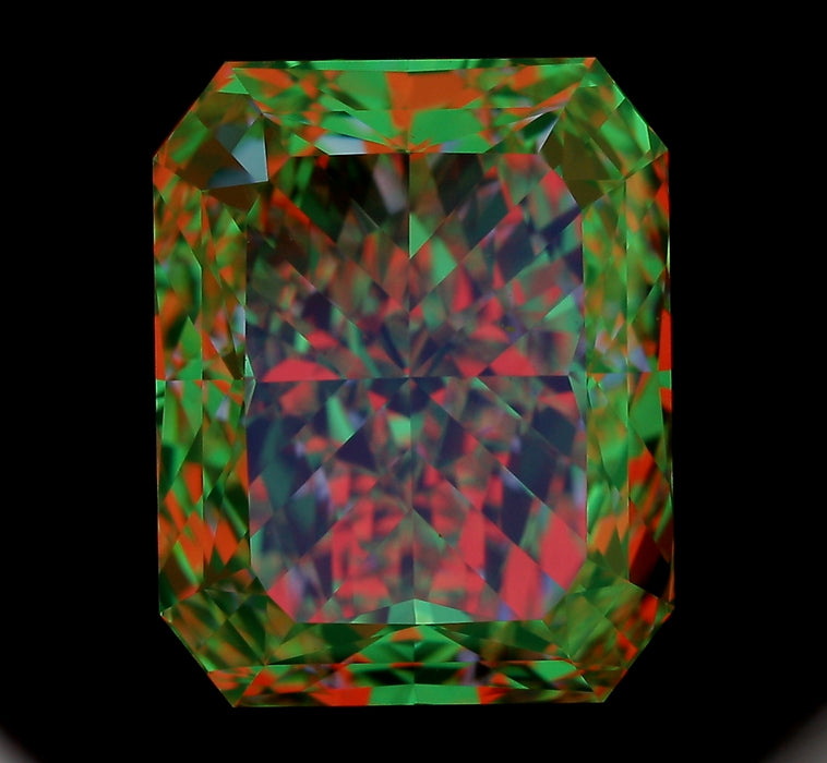 5.88ct Radiant U-V VS1 Natural Diamond ASET image