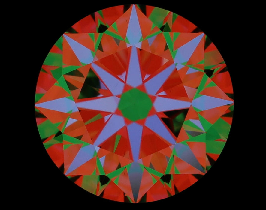 1.40ct Round J VS1 Natural Diamond ASET image