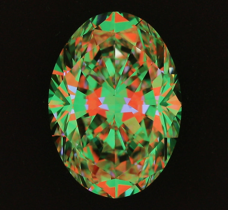 2.01ct Oval I VS1 Natural Diamond ASET image
