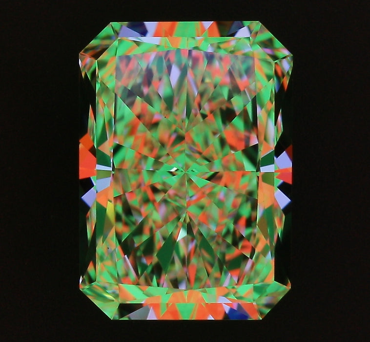 2.51ct Radiant D VS1 Natural Diamond ASET image