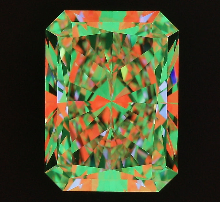 2.80ct Radiant I VS2 Natural Diamond ASET image