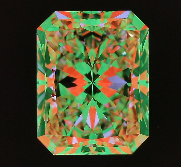 1.90ct Radiant I VVS1 Natural Diamond ASET image