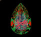2.01ct Pear F SI1 Natural Diamond ASET image