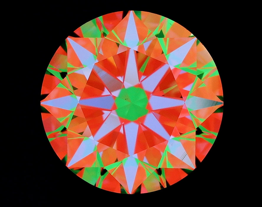2.14ct Round G VS1 Natural Diamond ASET image