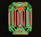 2.00ct Emerald J SI1 Natural Diamond ASET image
