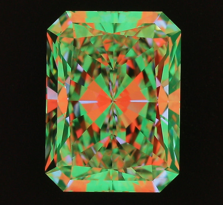 2.03ct Radiant H VS2 Natural Diamond ASET image