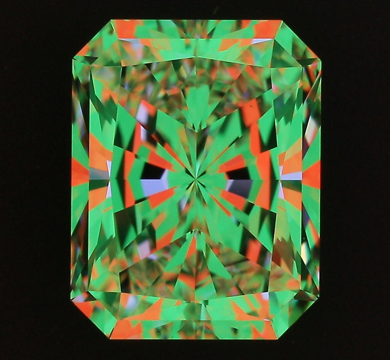 2.71ct Radiant F VS2 Natural Diamond ASET image