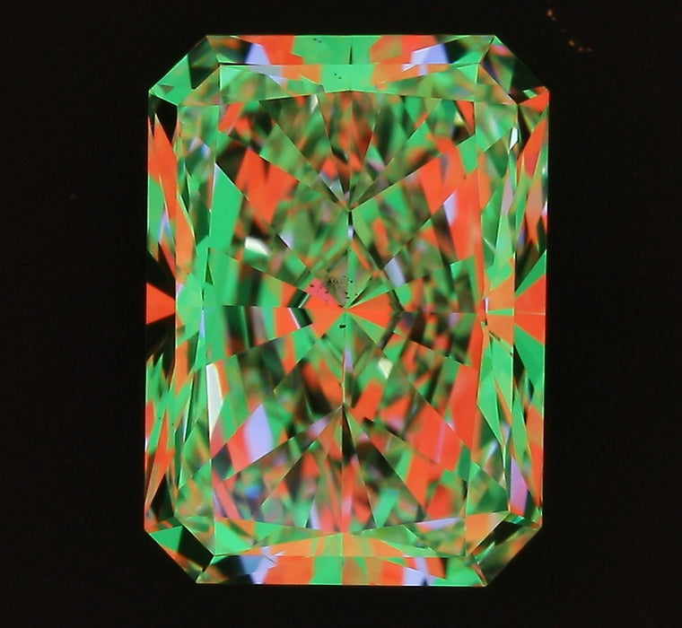 2.51ct Radiant E VS2 Natural Diamond ASET image
