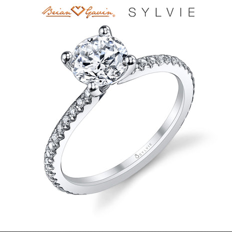 14K White Gold, 18K White Gold, Platinum