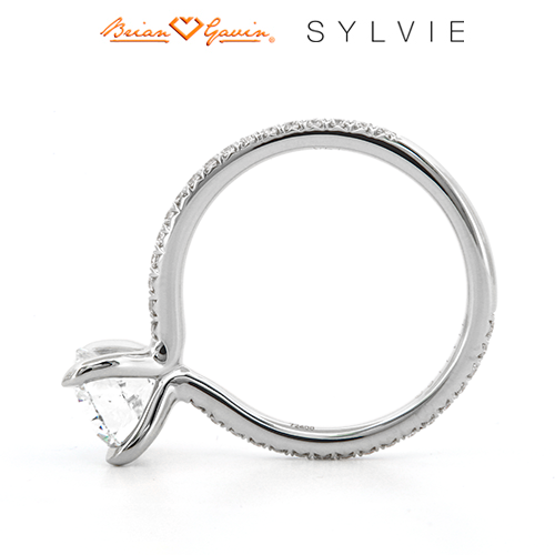 14K White Gold, 18K White Gold, Platinum