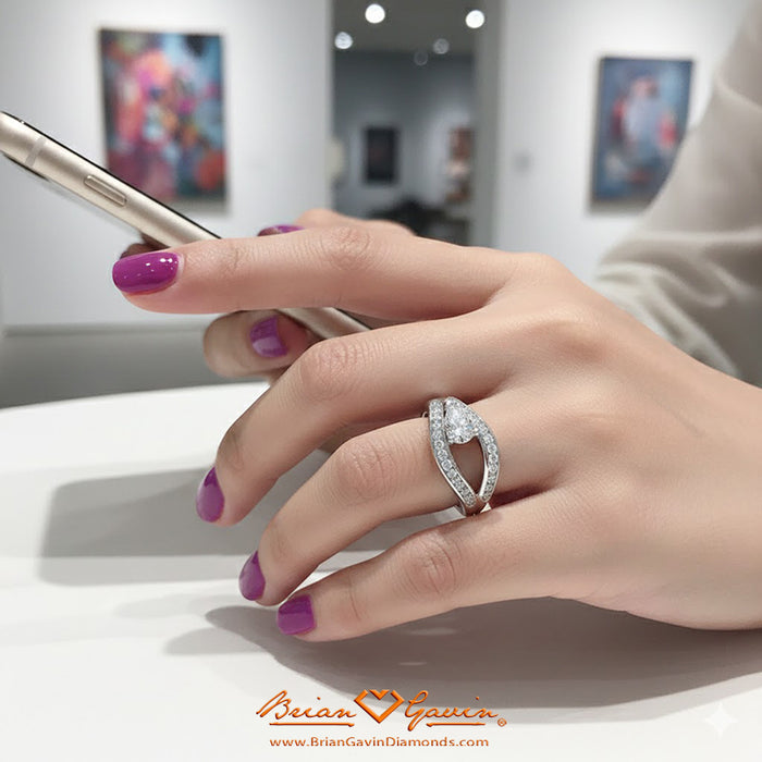 Platinum, 18K White Gold