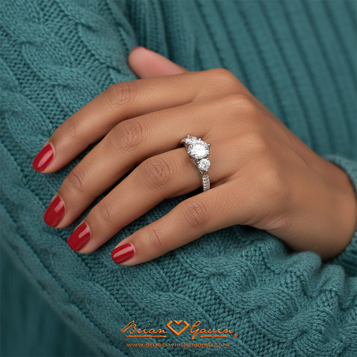 Platinum, 18K White Gold, 18K Rose Gold, 18K Yellow Gold