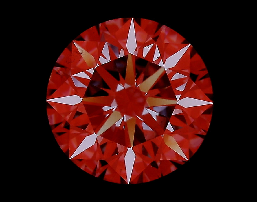 2.02ct Round D SI1 Natural Diamond arrows image