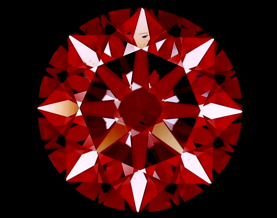 1.01ct Round E VS2 Natural Diamond arrows image