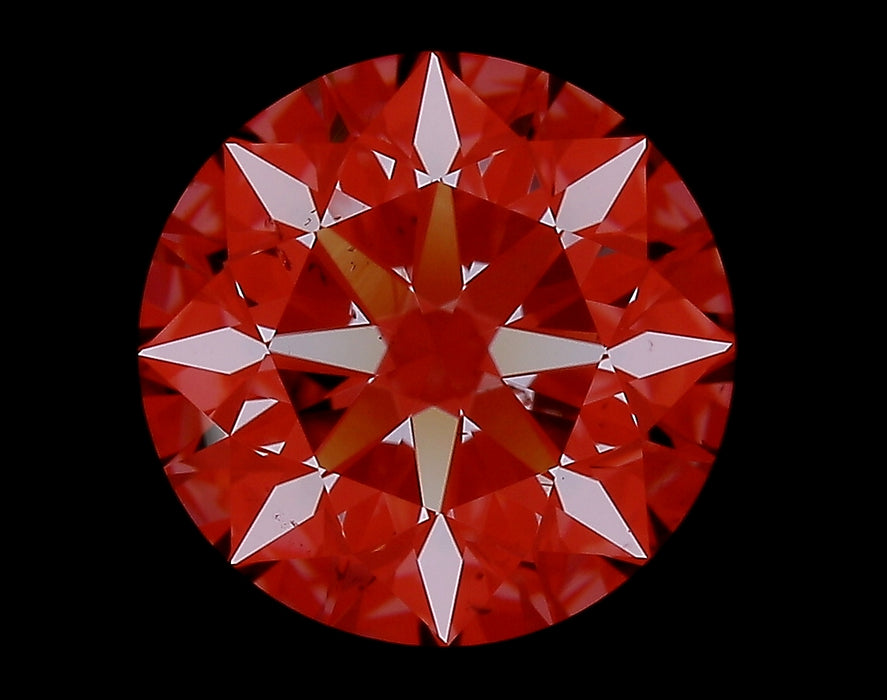 2.03ct Round I SI1 Natural Diamond arrows image