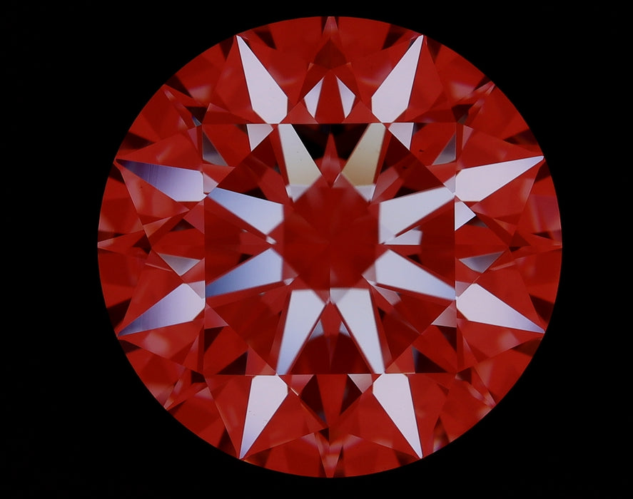 7.10ct Round E VS2 Natural Diamond arrows image