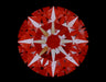 2.12ct Round H SI1 Natural Diamond arrows image
