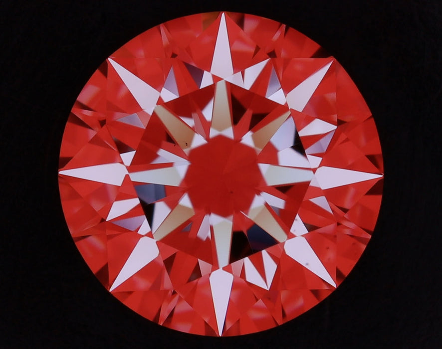 2.01ct Round H VS1 Natural Diamond arrows image