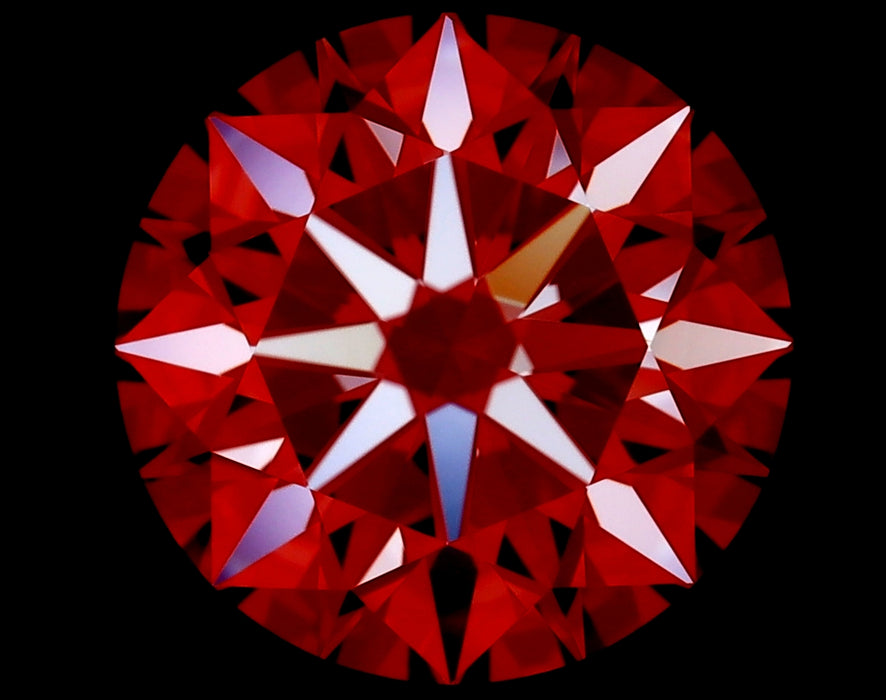 1.02ct Round I IF Natural Diamond arrows image