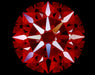 1.02ct Round I IF Natural Diamond arrows image