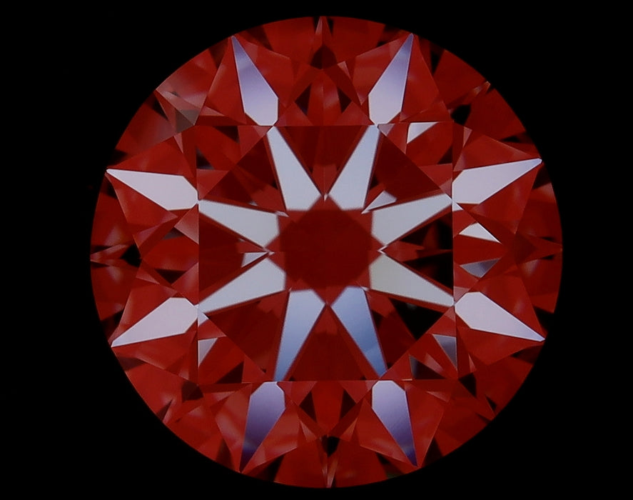 3.03ct Round F IF Natural Diamond arrows image