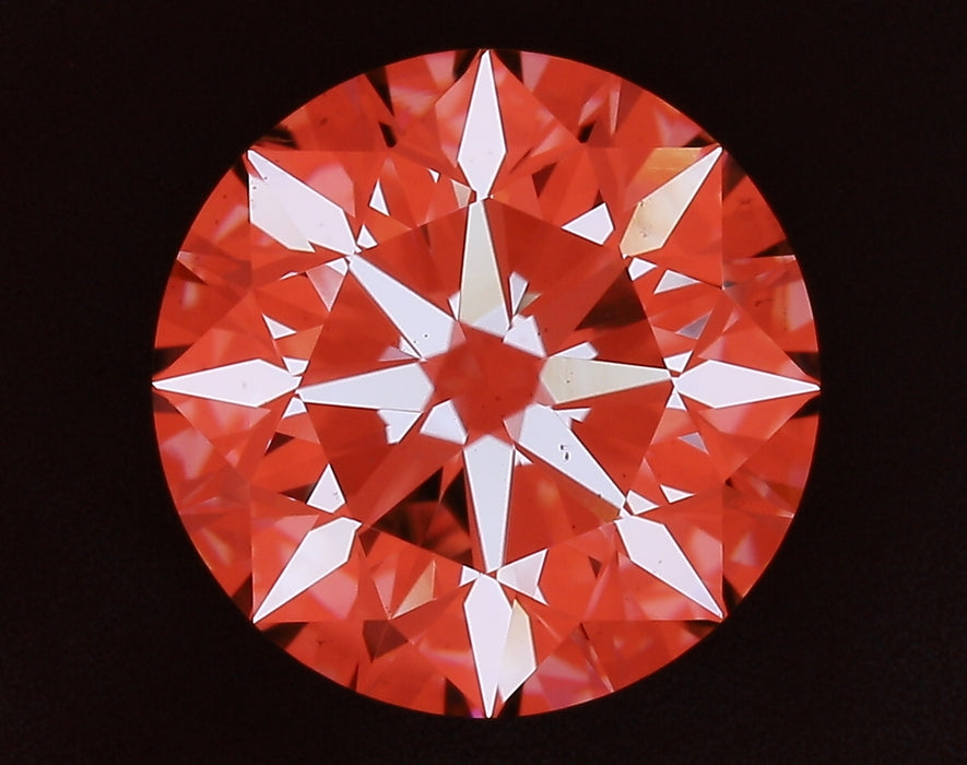 2.51ct Round J SI1 Natural Diamond arrows image