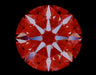 3.01ct Round F VS2 Natural Diamond arrows image