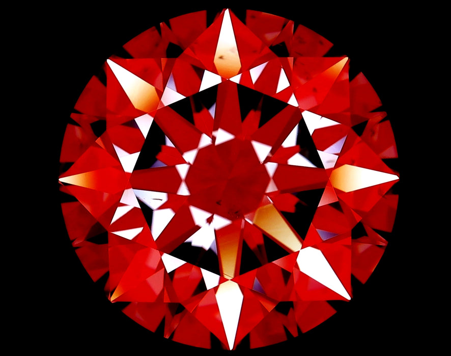 7.02ct Round I SI1 Natural Diamond arrows image