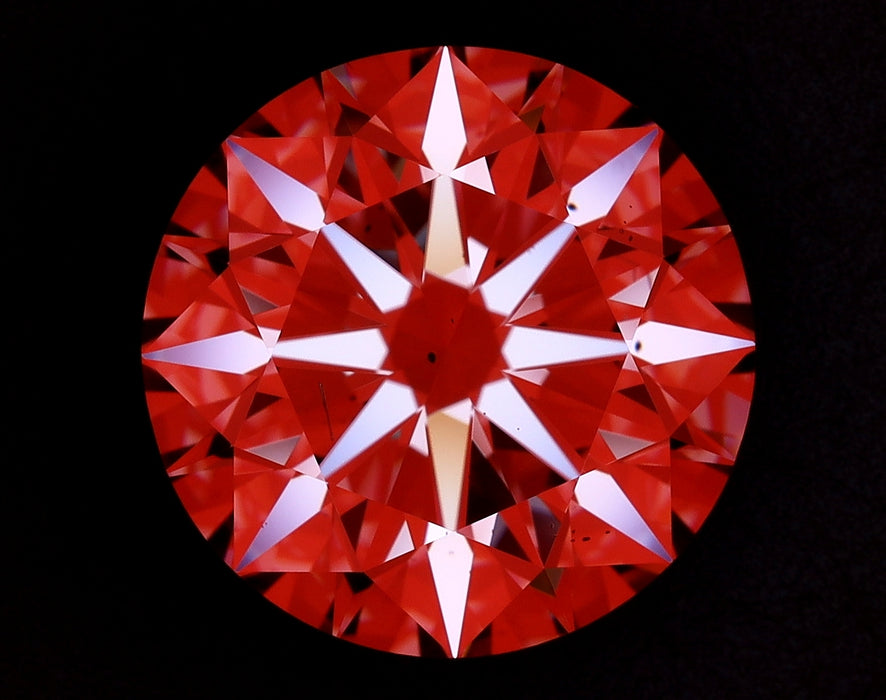 4.04ct Round E SI1 Natural Diamond arrows image