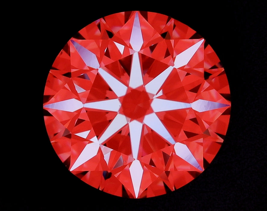 2.50ct Round F VS2 Natural Diamond arrows image