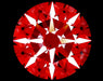 5.01ct Round F VS2 Natural Diamond arrows image