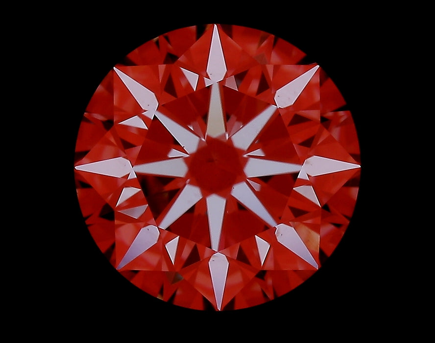 2.06ct Round H VS2 Natural Diamond arrows image