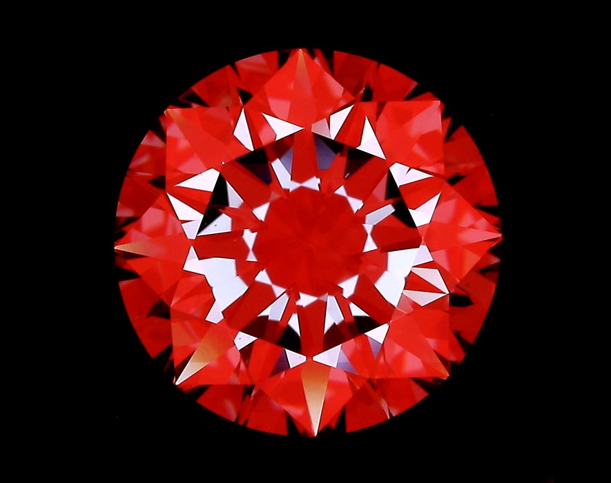 3.02ct Round F VS1 Natural Diamond arrows image