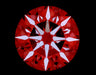 1.00ct Round D SI1 Natural Diamond arrows image