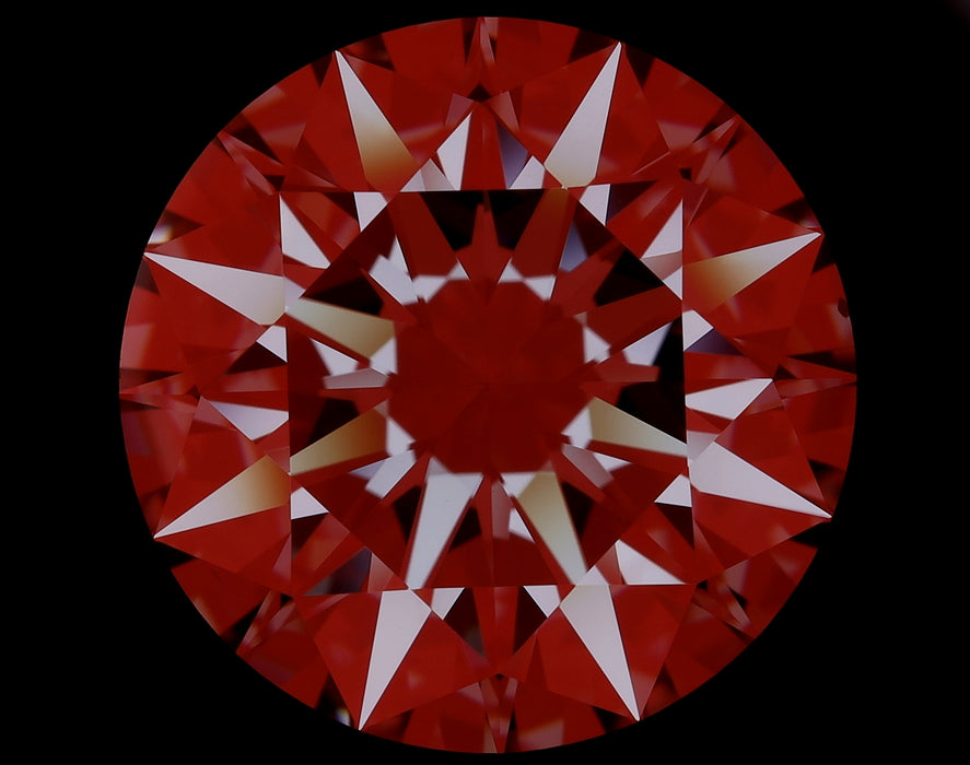 10.06ct Round G VS2 Natural Diamond arrows image