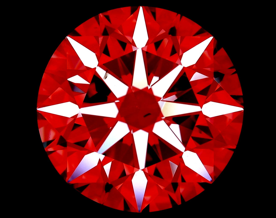 7.02ct Round K VS2 Natural Diamond arrows image
