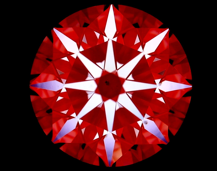 1.60ct Round F SI1 Natural Diamond arrows image