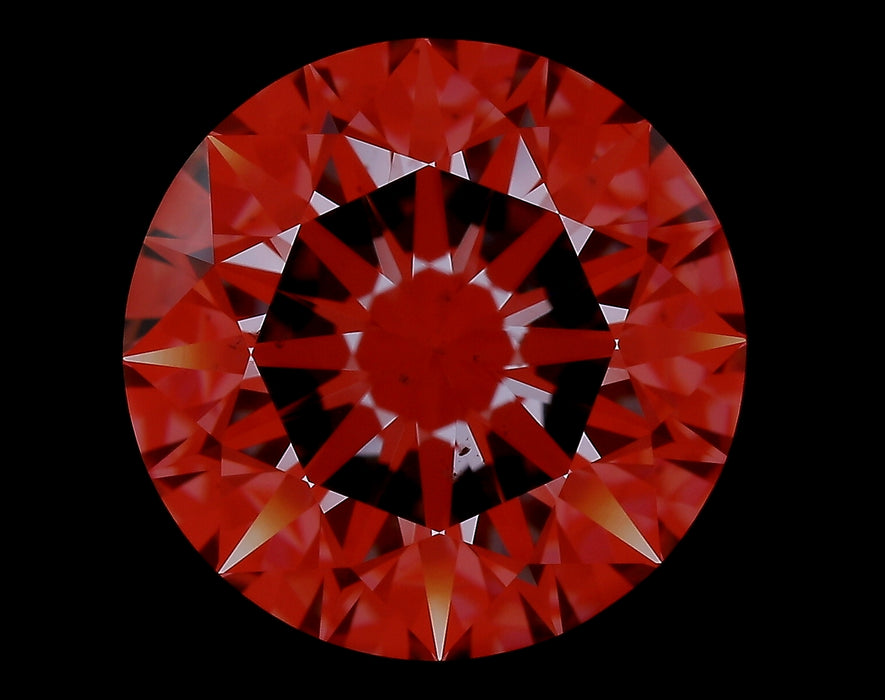 4.05ct Round G SI1 Natural Diamond arrows image