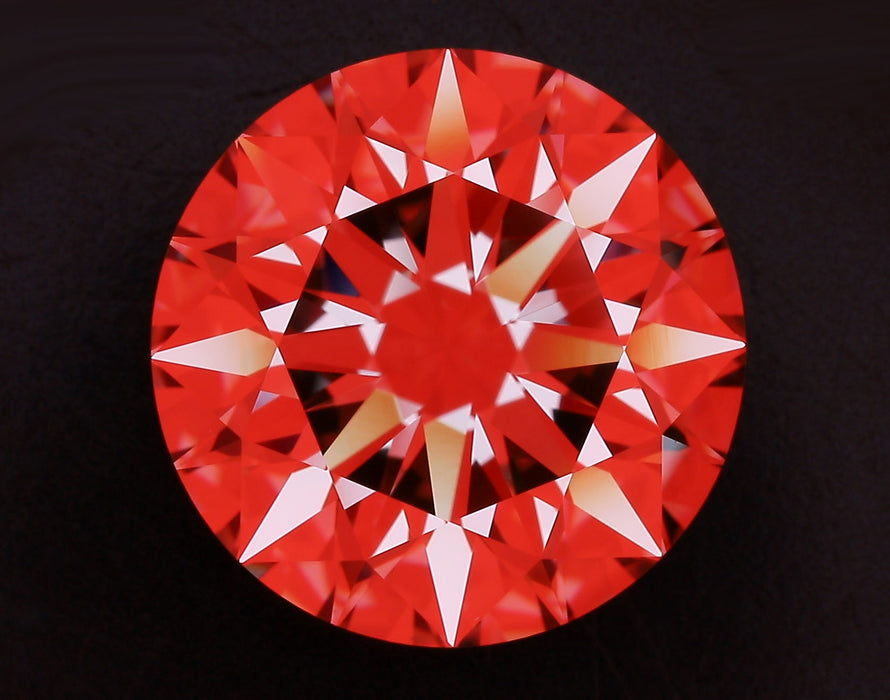 6.32ct Round I VVS2 Natural Diamond arrows image