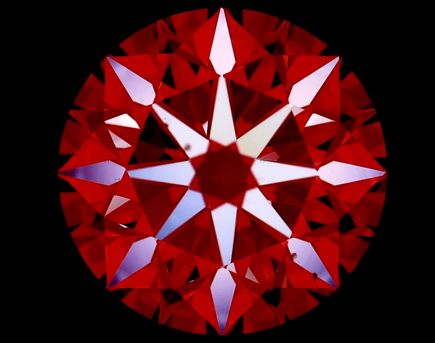 1.06ct Round E SI1 Natural Diamond arrows image