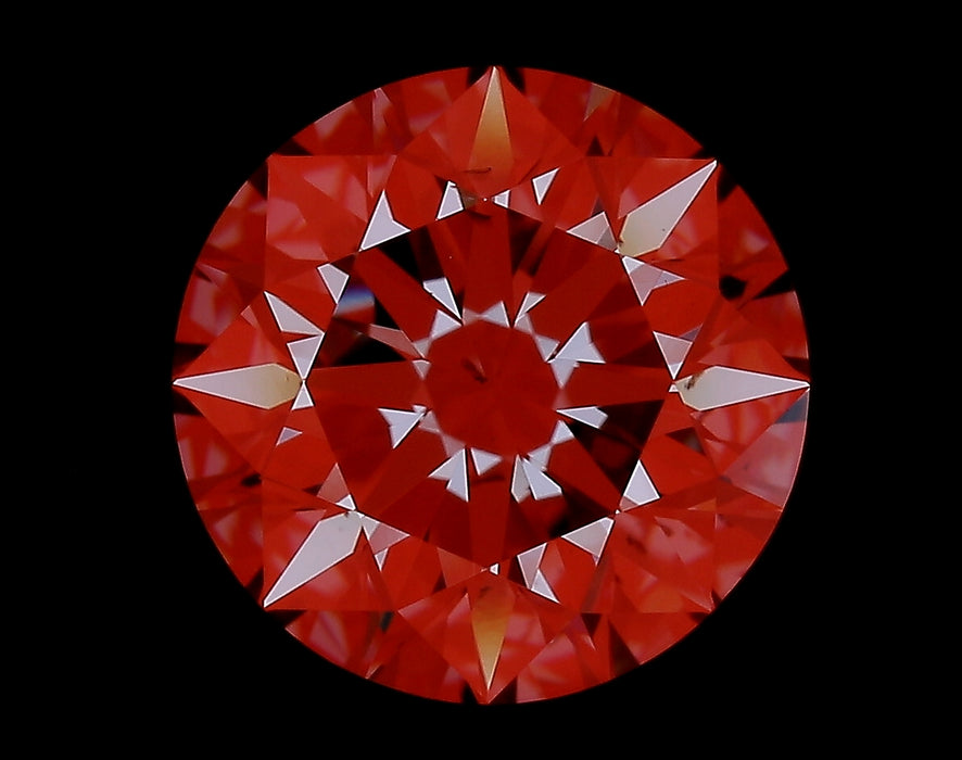 2.02ct Round I SI1 Natural Diamond arrows image