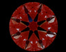 1.57ct Round F VVS1 Natural Diamond arrows image