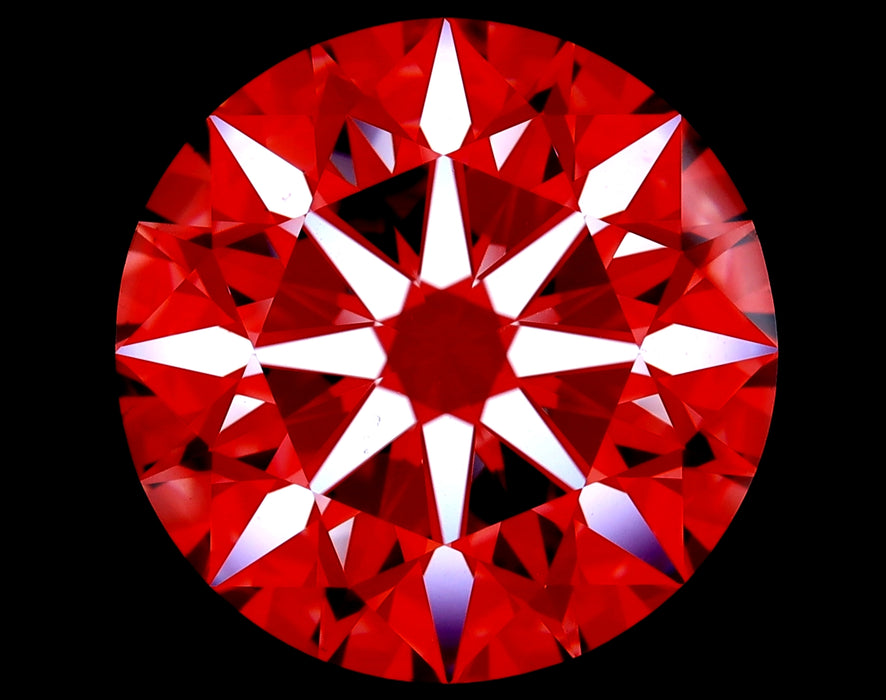 6.57ct Round H VS2 Natural Diamond arrows image