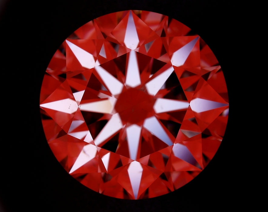 5.03ct Round F SI1 Natural Diamond arrows image